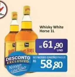 Paulistão Supermercados Whisky White Horse oferta