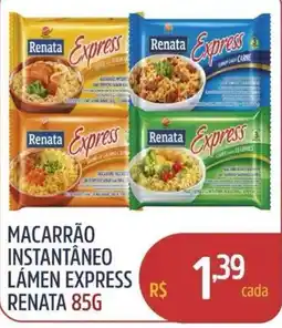 Quartetto Supermercados Macarrão instantâneo lámen express renata oferta