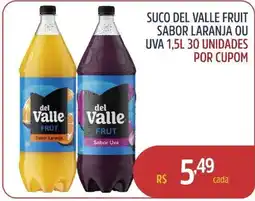Quartetto Supermercados Suco del valle fruit oferta