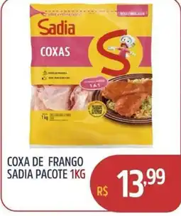 Quartetto Supermercados Coxa de frango sadia pacote oferta