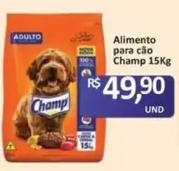 Paulistão Supermercados Alimento para cão champ 15kg oferta