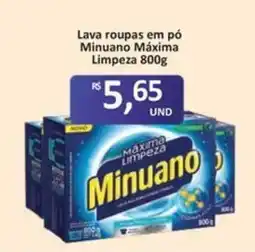 Paulistão Supermercados Lava roupas em pó Minuano Máxima Limpeza oferta