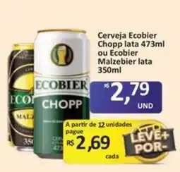 Paulistão Supermercados Cerveja Ecobier Chopp ou Ecobier Malzebier oferta