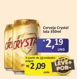 Paulistão Supermercados Cerveja crystal oferta
