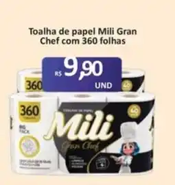 Paulistão Supermercados Toalha de papel Mili Gran Chef oferta