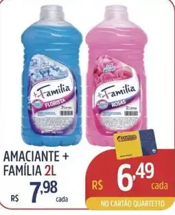 Quartetto Supermercados Amaciantes + familia oferta