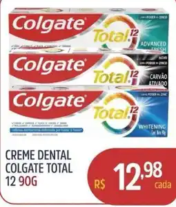 Quartetto Supermercados creme dental colgate total oferta