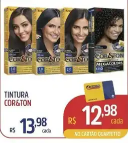 Quartetto Supermercados Tintura cor&ton oferta