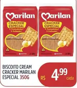 Quartetto Supermercados Biscoito cream cracker marilan especial oferta