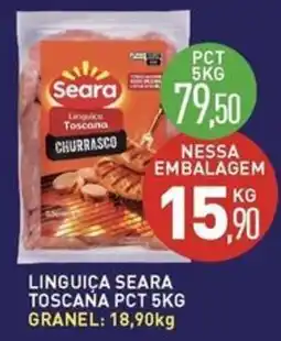 Calvo Atacadista Linguiça seara toscana oferta