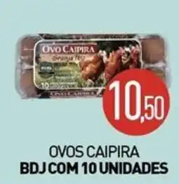 Calvo Atacadista ovos caipira oferta