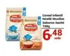 X Supermercados Cereal infantil Nestlé Mucilon Sabores Sachê oferta