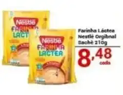 X Supermercados Farinha Láctea Nestlé Orgânica oferta