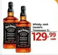 X Supermercados Whisky Jack Daniel's Tennessee oferta