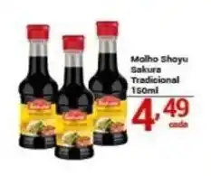 X Supermercados molho shoyu sakura tradicional oferta