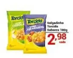 X Supermercados Salgadinho Torcida Sabores oferta