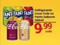 X Supermercados Refrigerante Coca-Cola ou Fanta Sabores oferta