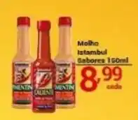 X Supermercados Molho istambul sabores oferta