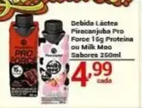 X Supermercados Gebida Láctea Piracanjuba Pro Force 15g Proteína ou Milk Moo oferta