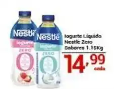 X Supermercados Iogurte liquido nestle zero sabores oferta