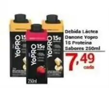 X Supermercados debida lactea danone yopro 15 proteina sabores oferta