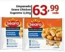 X Supermercados Empanado Seara Chicken Supreme oferta