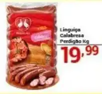 X Supermercados Linguiça Calabresa oferta