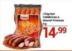 X Supermercados Linguiça Colabresa a Granel Frimesa oferta