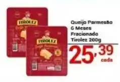X Supermercados Queijo Parmesão oferta