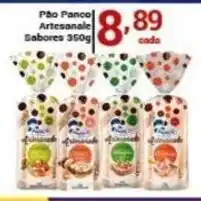 X Supermercados Pão Panco Artesanal Sabores oferta