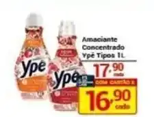 X Supermercados Amaciante Concentrado Ype Tipos 1L oferta