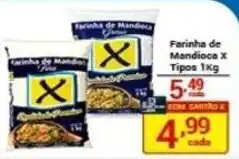 X Supermercados Farinha de Mandioca X oferta
