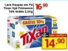 X Supermercados Lava poupas em pó tixan yp primavera oferta