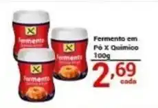 X Supermercados Fermento em Pó X Químico oferta