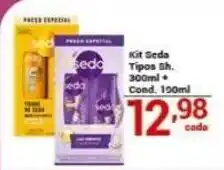 X Supermercados Kit Seda Tipos Sh oferta