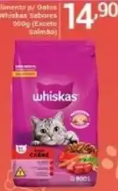 X Supermercados Whiskas sabores oferta