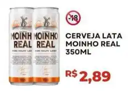 Alvorada Supermercados Cerveja lata moinho real oferta