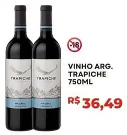 Alvorada Supermercados vinho arg. trapiche oferta