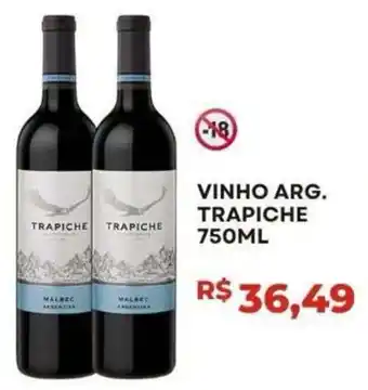 Vinho arg. trapiche