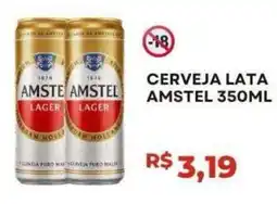 Alvorada Supermercados Cerveja lata amstel oferta