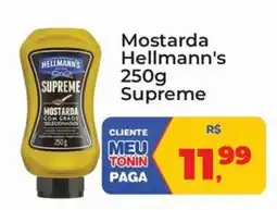 Tonin Superatacado Mostarda hellmann's supreme oferta
