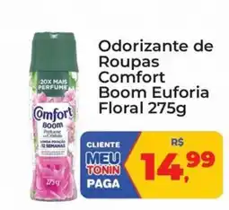 Tonin Superatacado Odorizante de Roupas Comfort Boom Euforia Floral oferta