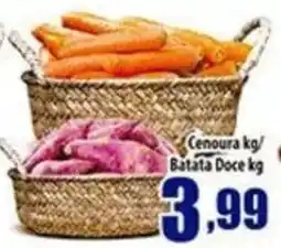 Superbom Supermercados Cenoura kg/ Batata Doce kg oferta