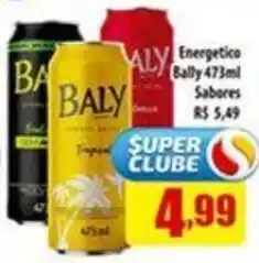Superbom Supermercados Energetico Bally oferta