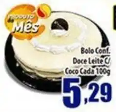 Superbom Supermercados Bolo Conf. Doce Leite C/ Coco oferta