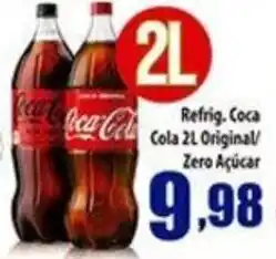Superbom Supermercados Refrig. Coca Cola 2L Original/ Zero Açúcar oferta