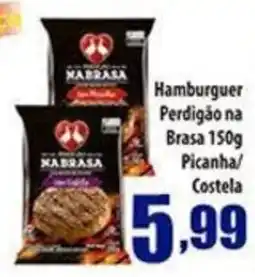 Superbom Supermercados Hamburguer Perdigão na Brasa oferta