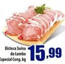 Superbom Supermercados Bisteca Suína do Lombo Especial Cong. oferta