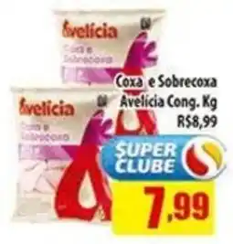 Superbom Supermercados Coxa e Sobrecoxa Avelicia Cong. Kg oferta