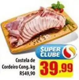 Superbom Supermercados Costela de Cordeiro Cong. kg oferta